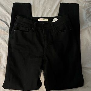 Levi's Black Skinny Jeans Classic Style